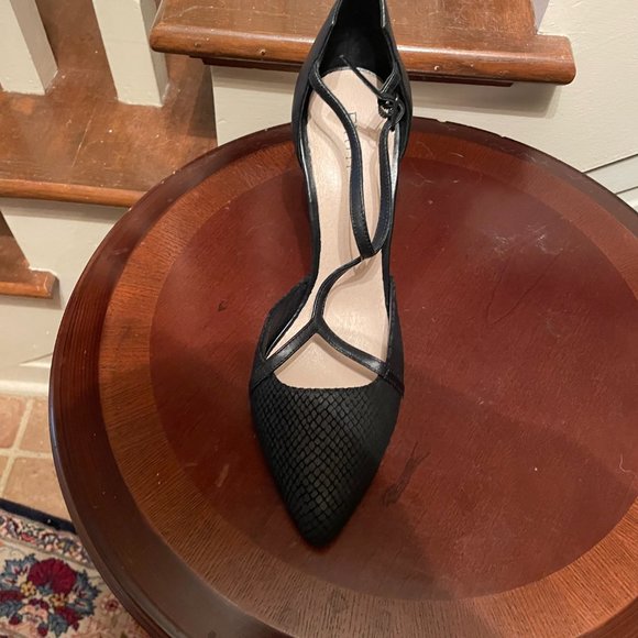 Firth Black Zev T-strap Pumps - Picture 3 of 8